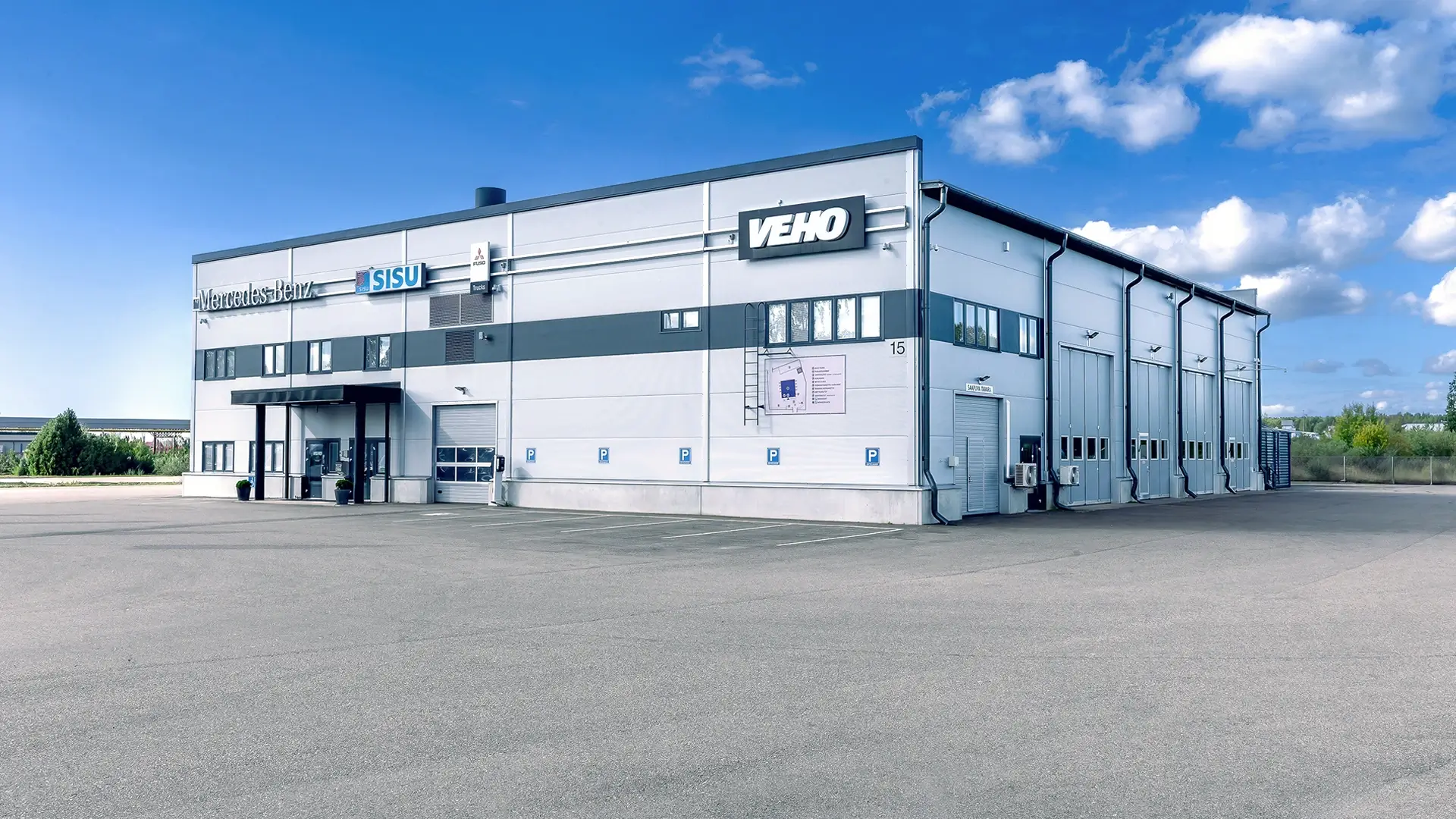Veho Kouvolan toimipisteen julkisivu