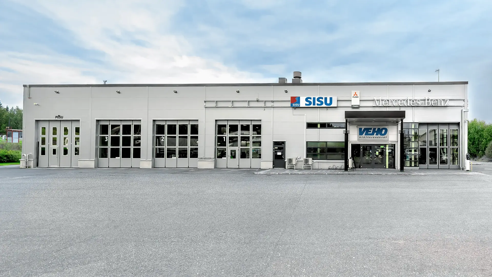 Veho Kuopion julkisivu