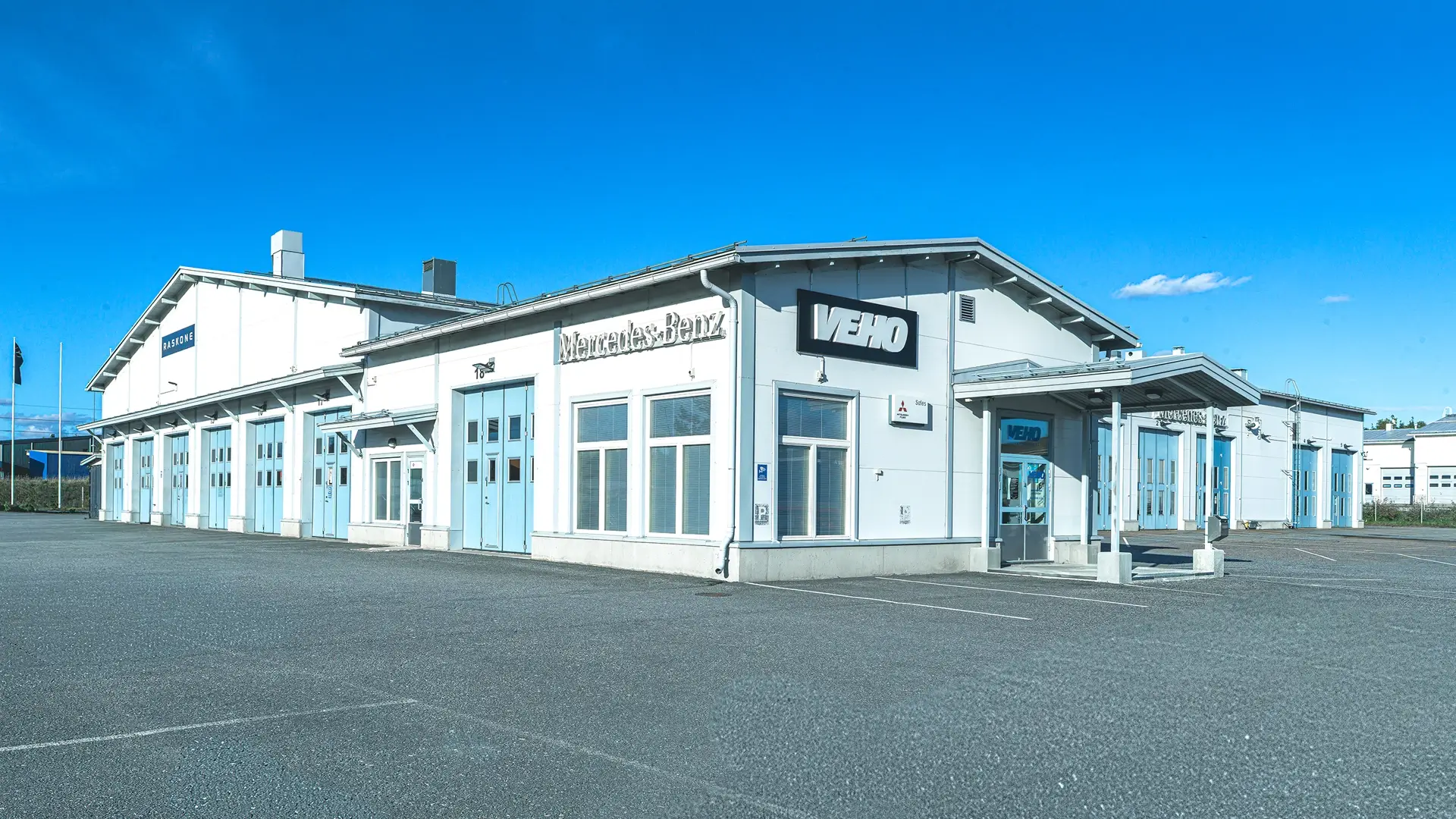 Veho Lappeenrannan julkisivu