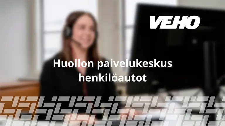 Vehon ammattitaitoisesta palvelukeskuksesta saat apua henkilöautojen huoltoasioissa puhelimitse.