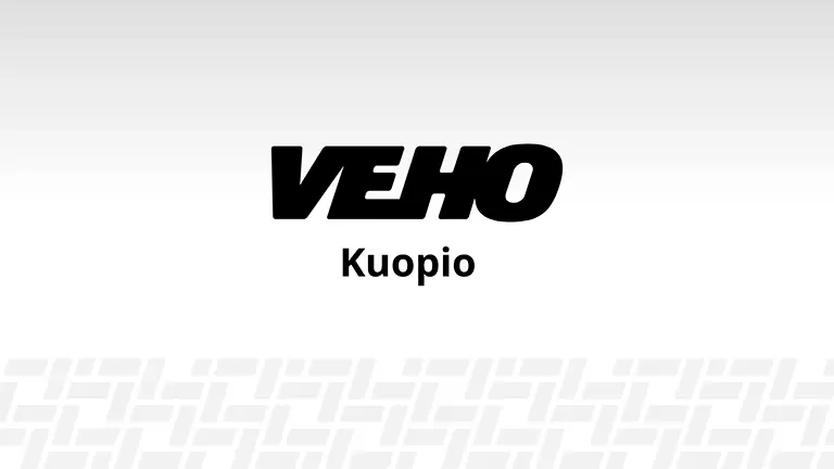 Veho-logo Kuopio-tekstillä