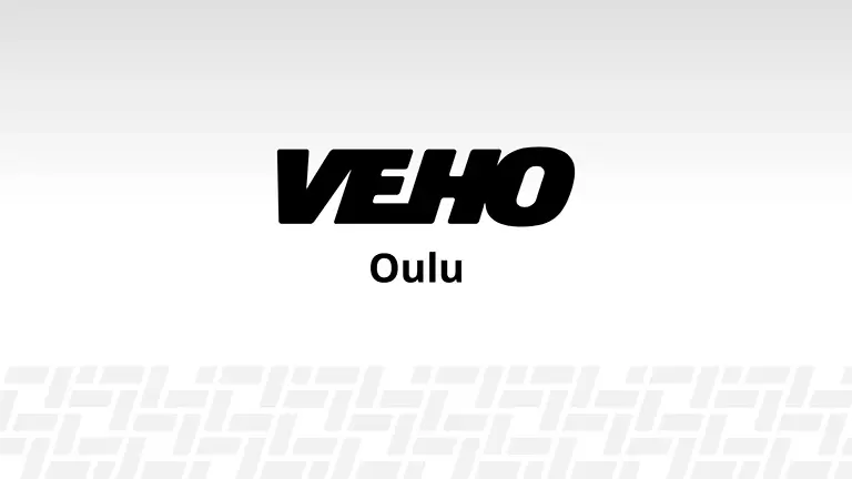 Veho-logo Oulu-tekstillä