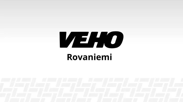 Veho-logo Rovaniemi-tekstillä