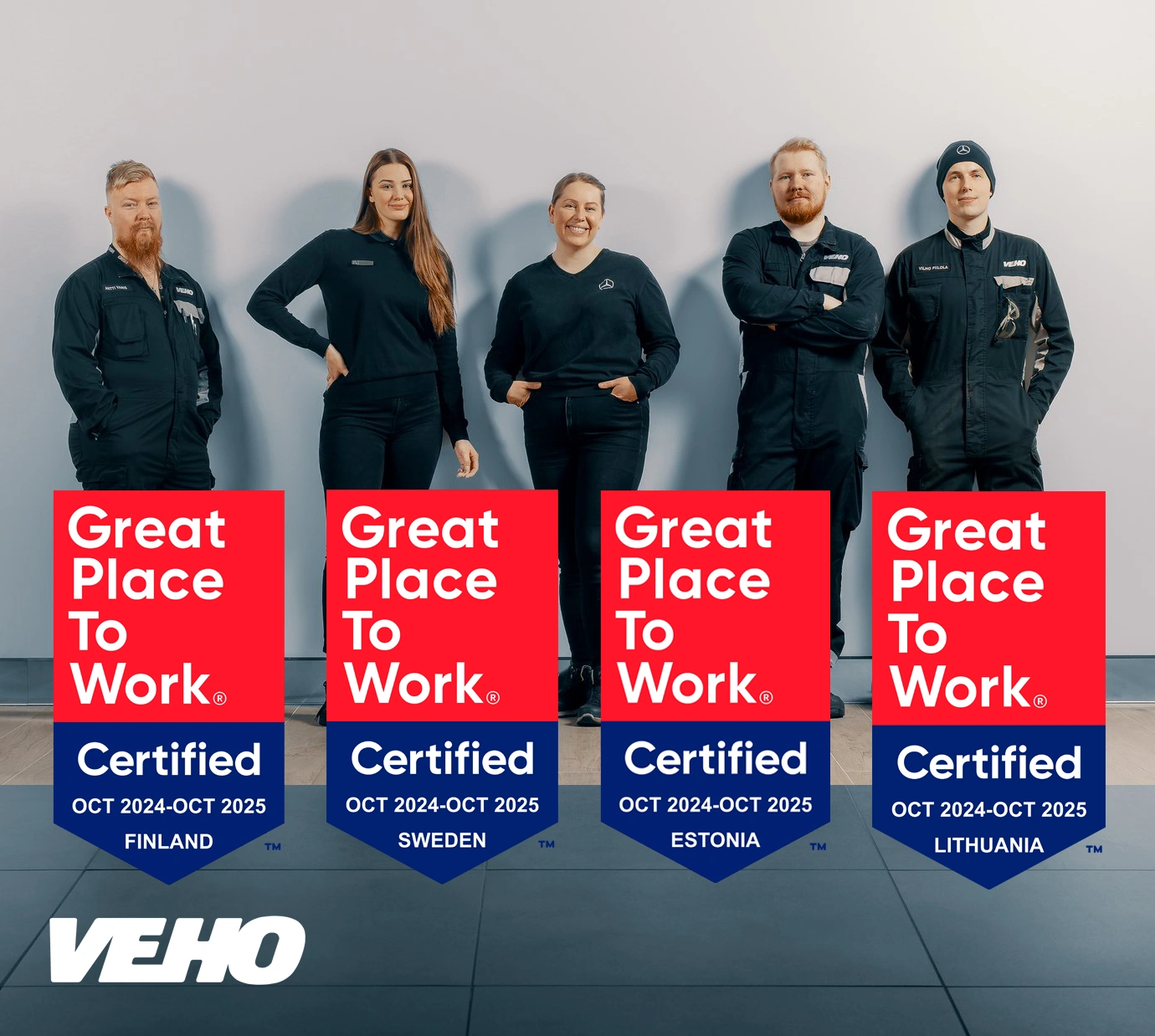 Veho on Great Place to Work