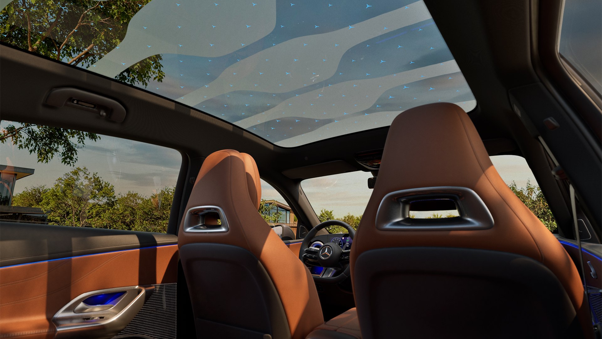 Uuden GLC:n panoraamakatto