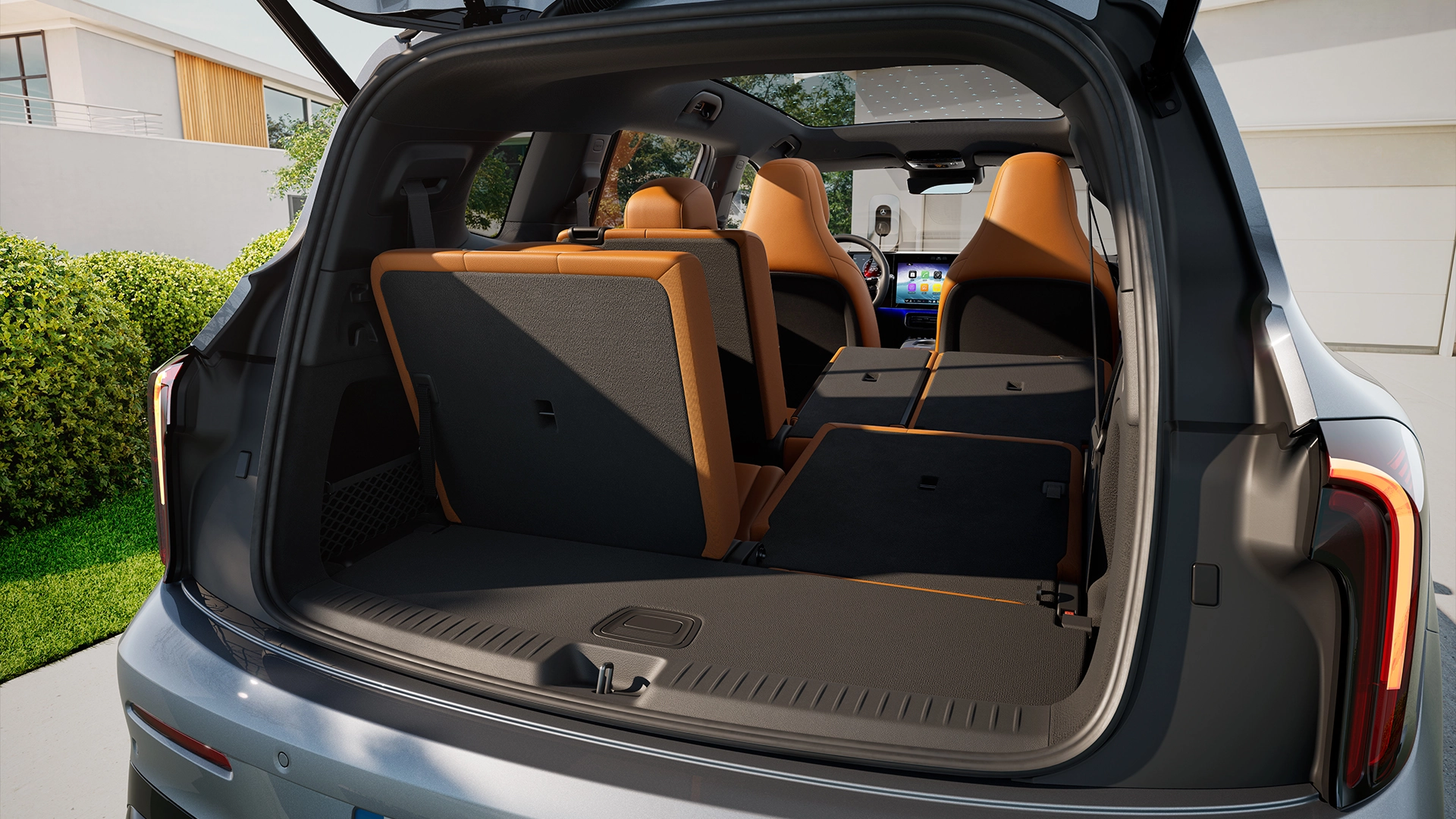 Mercedes-Benz GLB:n takakontti