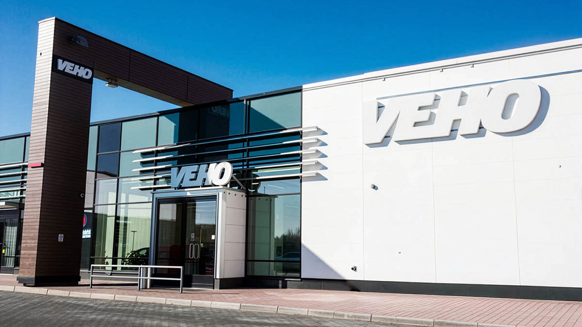 Veho Vantaanportin liikkeen julkisivu