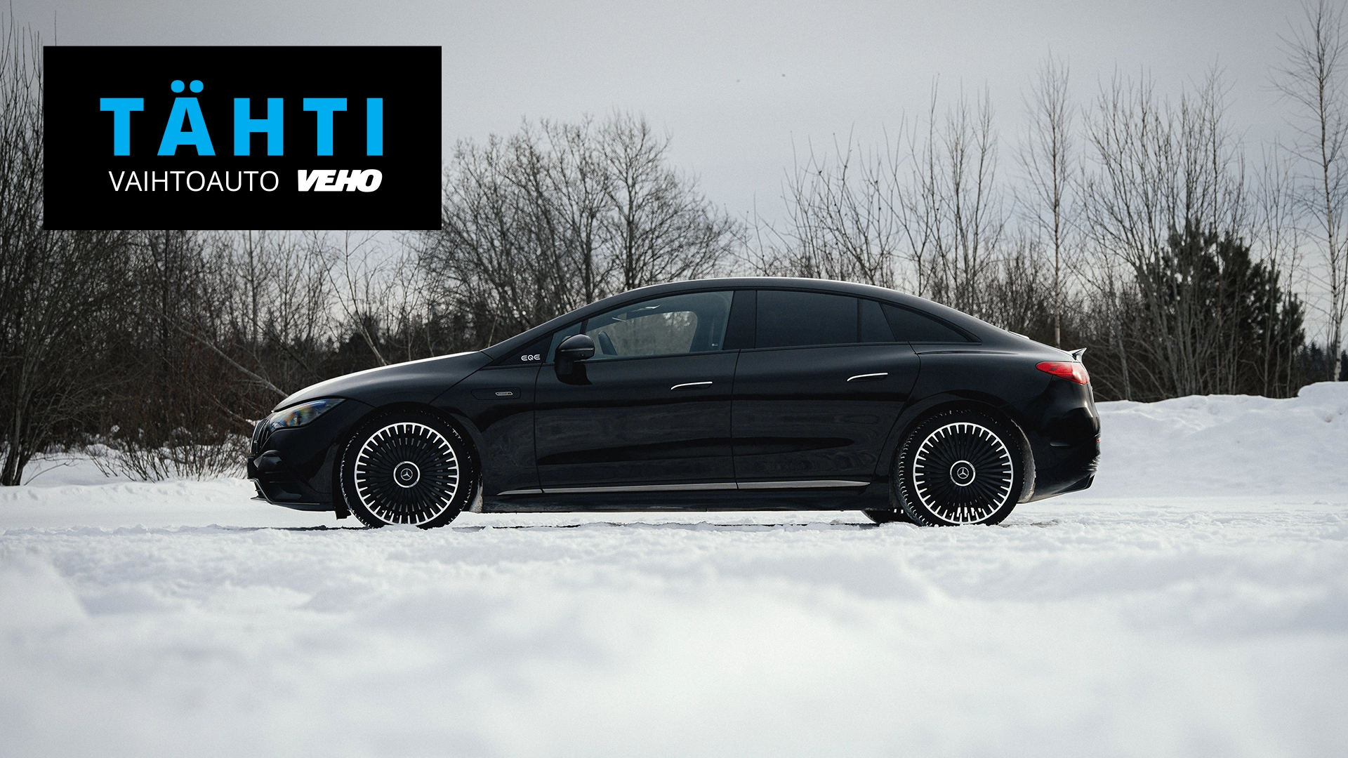 Musta Mercedes-AMG EQE 53