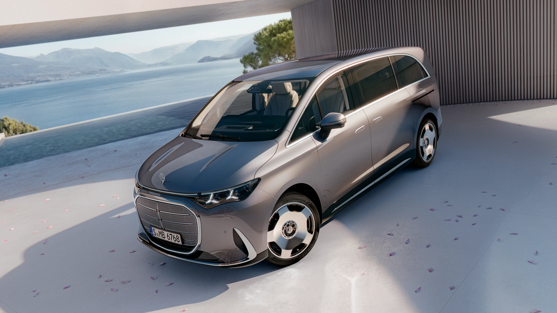 Täyssähköinen Mercedes-Benz VLE