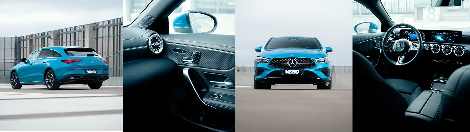 Mercedes-Benz CLA Shooting Brake auto ja sen varustelu