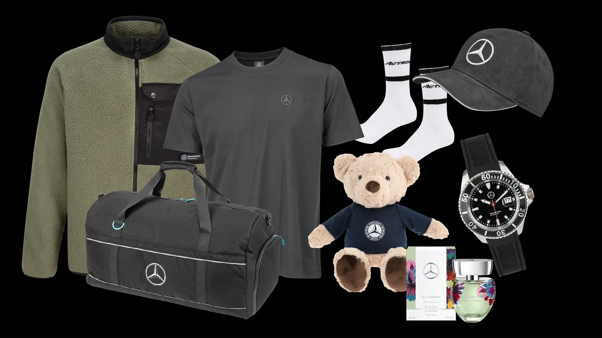 Mercedes-Benz Collection -tuotteita